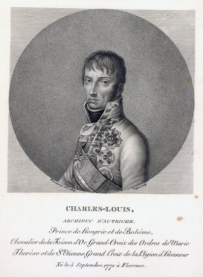 Archduke Charles of Austria, Duke of Teschen, c.1814 by French School